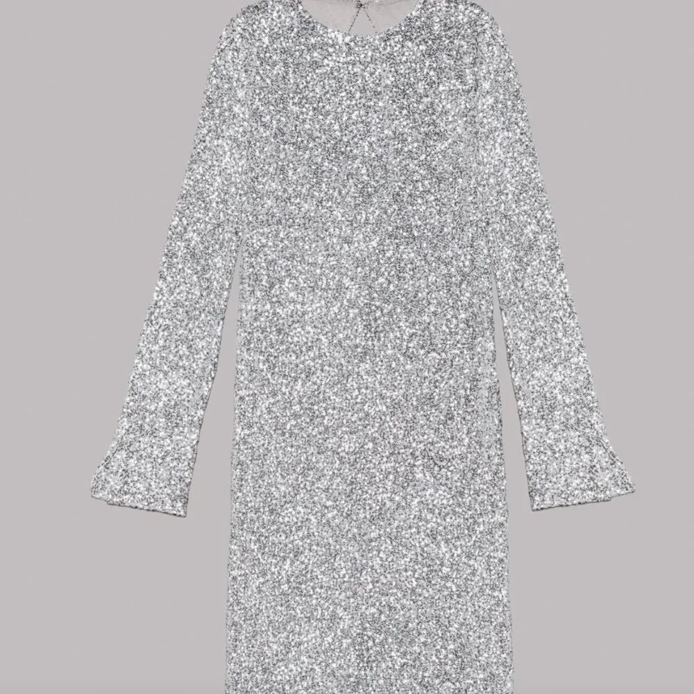 Mikuta The Light Long Sequin Dress - Picture 4 of 7